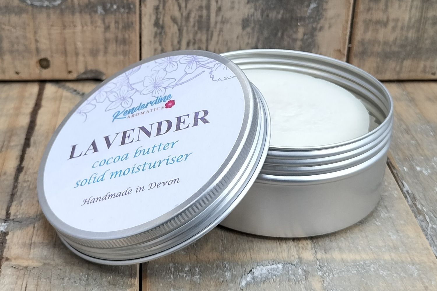 Cocoa butter solid moisturiser - Lavender