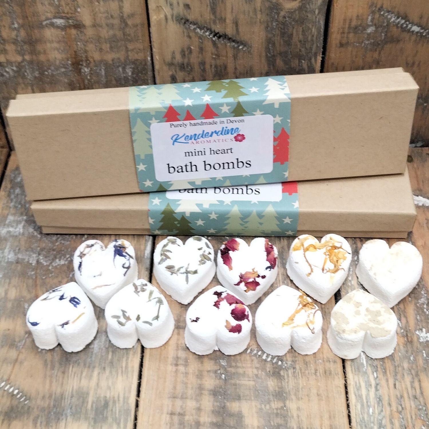 Mini bath bomb selection