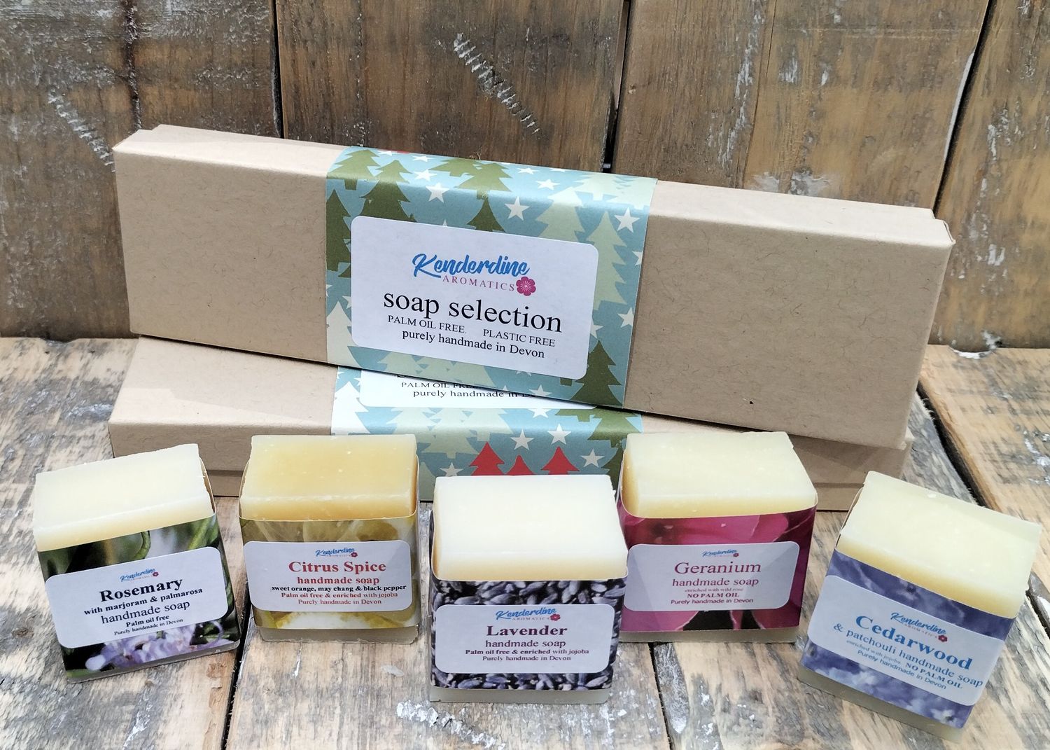 Mini soap selection box