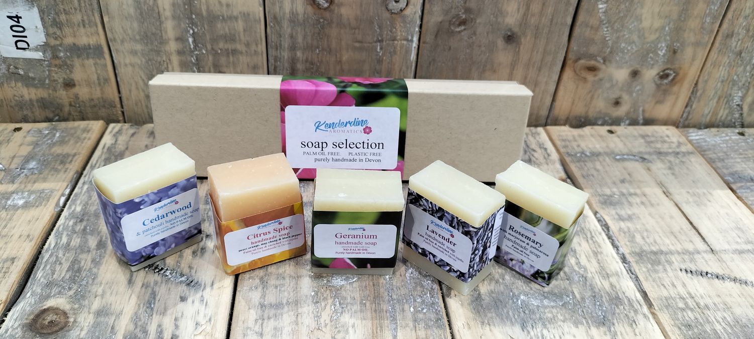 Mini soap selection box