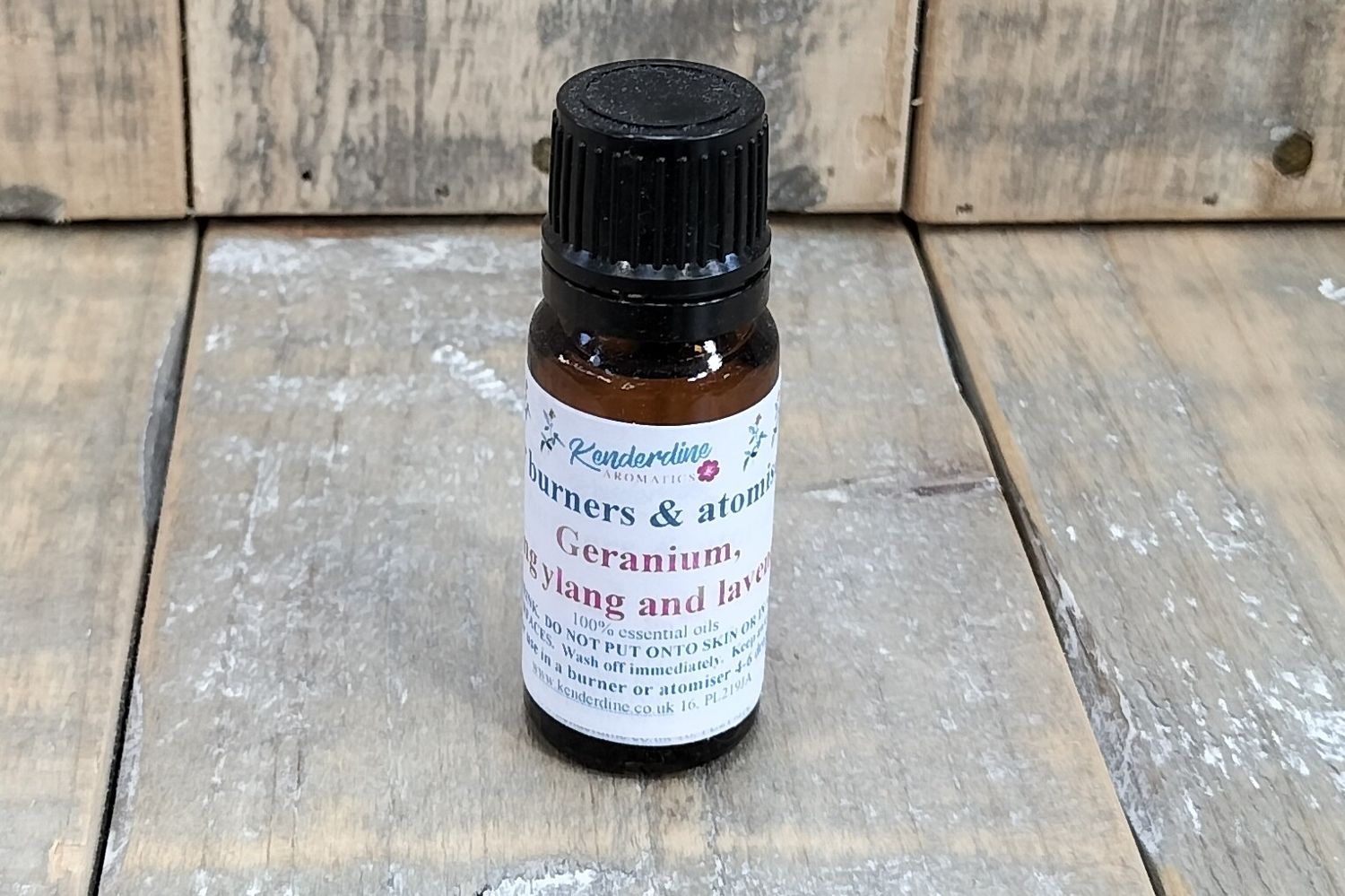 Essential oil blends - geranium, lavender and ylang ylang