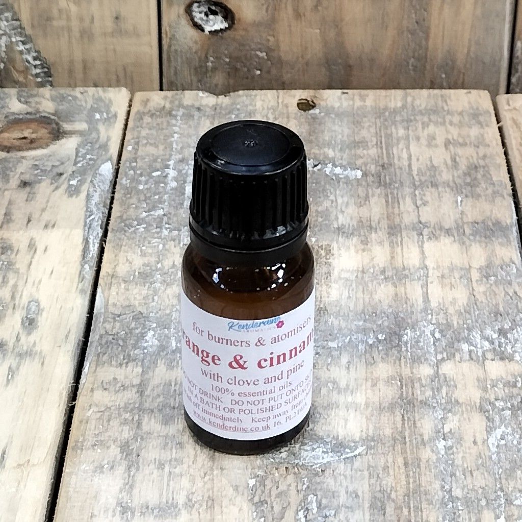 Essential oil blends for burners  -orange and cinnamon