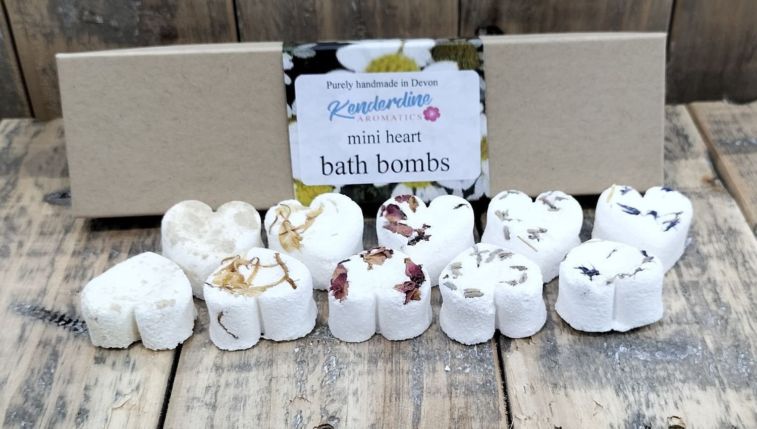 Mini bath bomb selection
