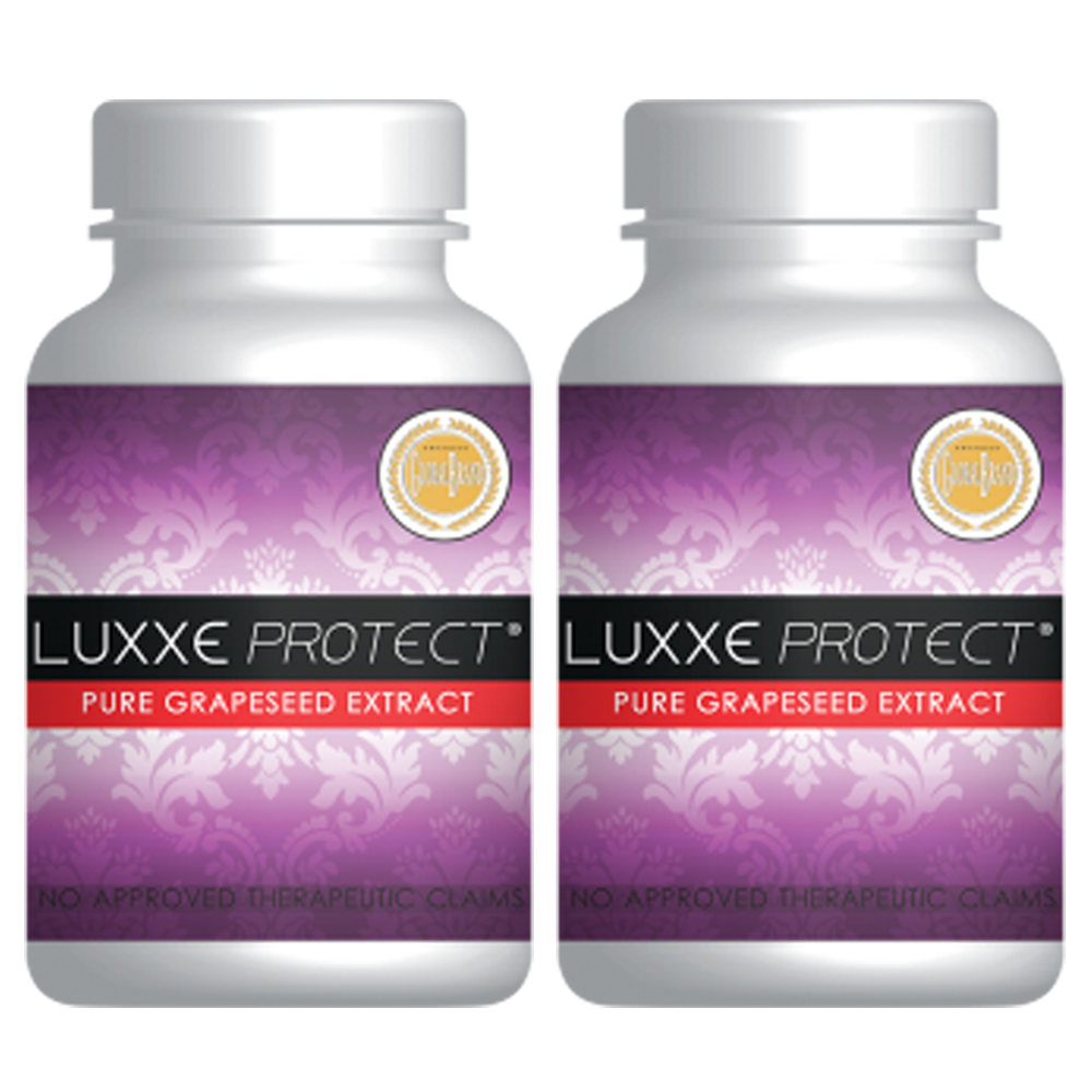 LUXXE PROTECT (Grapeseed Extract) 30 Capsules 500mg Set of 2