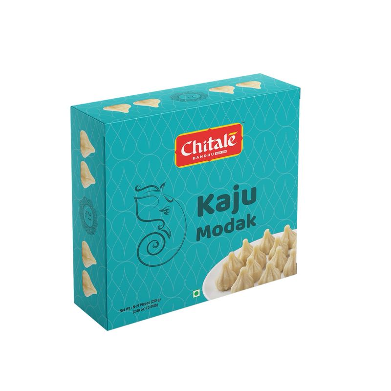 Kaju Modak (21 Pieces)
