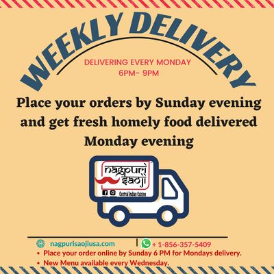 Weekly Tiffin Service