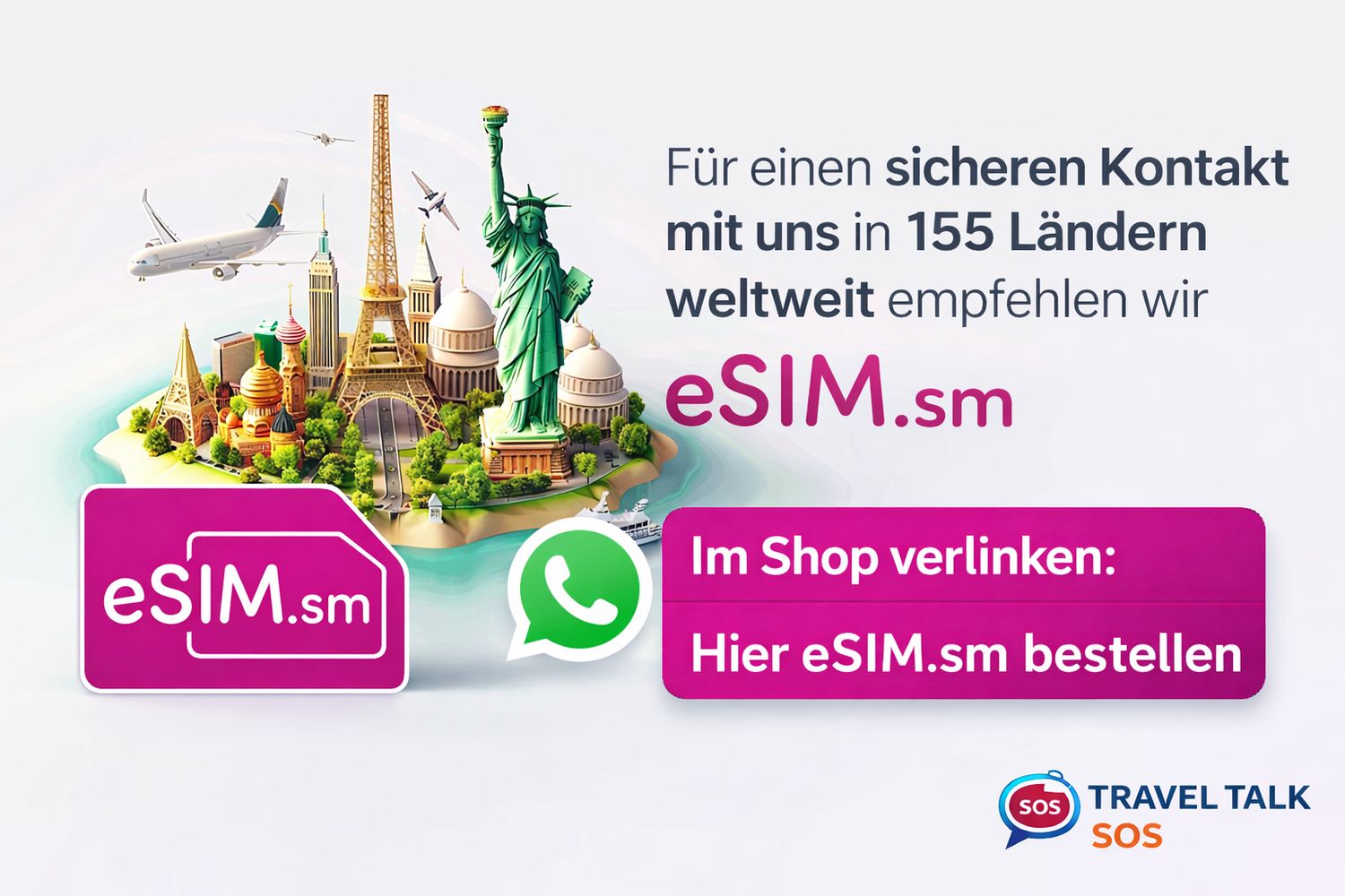 Empfehlung für eine stabile Verbindung im Ausland