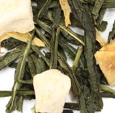 Mango Green Tea Pouch  / 10 grams of full leaf tea each poucj