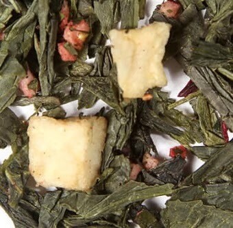 Melon Berry Green Tea / 5 grams of full leaf tea each pouch