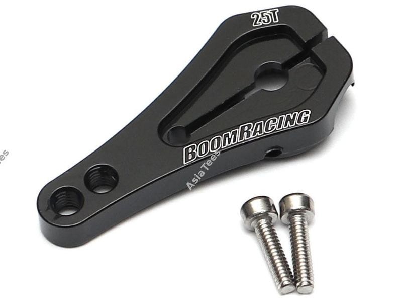 Boom Racing Aluminum Long Low Profile Servo Horn 25T - BRLC7055