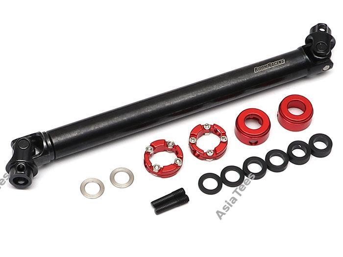 Boom Racing BADASS™ Heavy Duty Steel Center Drive Shaft 128-156mm (Pin to Pin) 1Pc [Recon G6 Certified] - BRBD955003A