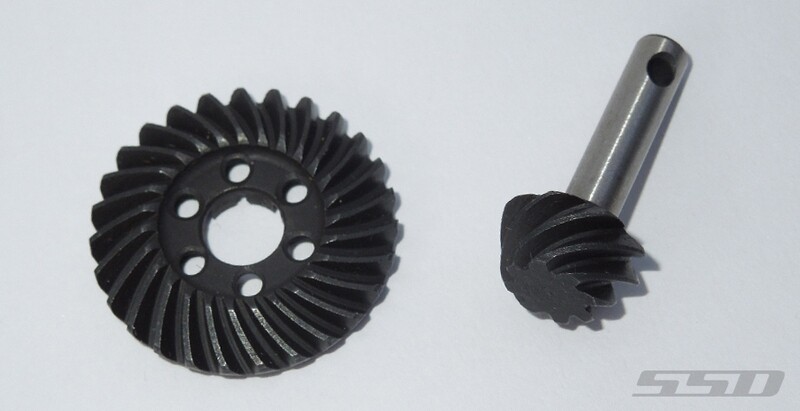 SSD RC Trail King/SCX10 II AR44 Overdrive 6-Bolt Ring Gear Set - SSD00349