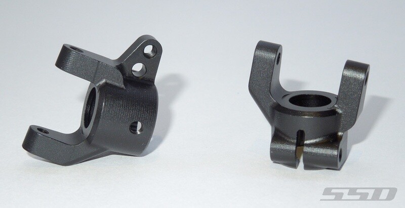 SSD RC Element Enduro Pro Aluminum C Hubs (Black) - SSD00376