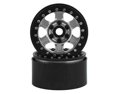 SSD RC 1.9” Challenger Beadlock Wheels (Silver) (2) - SSD00385