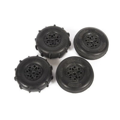 Axial ST28 Razor FR / Paddle RR Tire Set : Yeti Jr. - AXI41000