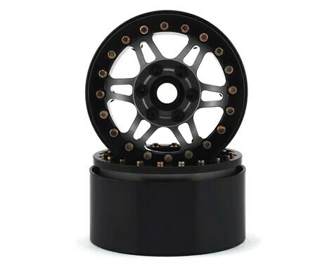 SSD RC 1.9” Prospect Beadlock Wheels (Grey) (2) - SSD00386