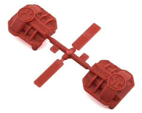 Axial SCX10 II AR44 Differential Cover (Red) (2) - AX31589