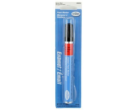Testors Gloss Enamel Paint Marker (Red) (10ml) - TES2503C