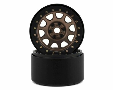 SSD RC 2.2 D Hole Beadlock Wheels (Bronze) (2) - SSD00308