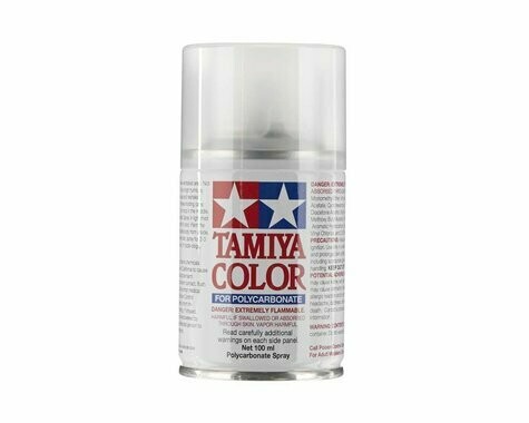 Tamiya PS-55 Polycarbonate Flat Clear Spray Paint (100ml) - TAM86055