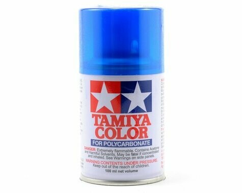 Tamiya PS-39 Translucent Light Blue Lexan Spray Paint (100ml) - TAM86039