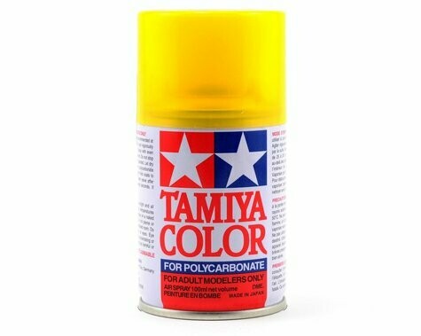 Tamiya PS-42 Translucent Yellow Lexan Spray Paint (100ml) - TAM86042