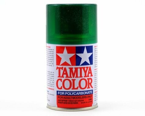 Tamiya PS-44 Translucent Green Lexan Spray Paint (100ml) - TAM86044