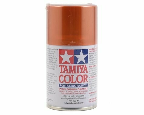 Tamiya PS-61 Metallic Orange Lexan Spray Paint (3oz) - TAM86061