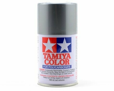 Tamiya PS-12 Silver Lexan Spray Paint (100ml) - TAM86012