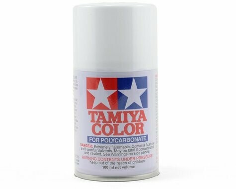 Tamiya PS-1 White Lexan Spray Paint (100ml) - TAM86001