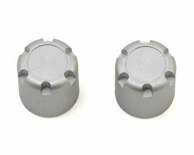 SSD RC Scale Hubs (Silver) (2) - SSD00253