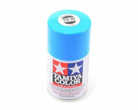 Tamiya TS-10 French Blue Lacquer Spray Paint (100ml) - TAM85010