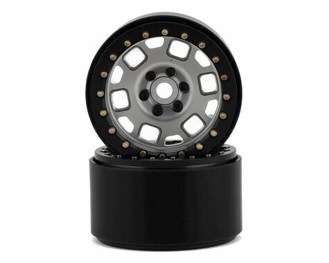 SSD RC 2.2 Contender Beadlock Wheels (Silver) - SSD00318