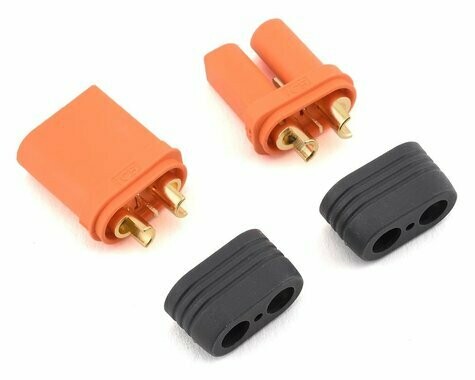 Spektrum RC IC5 Device &amp; Battery Connector (1 Male &amp; 1 Female) - SPMXCA502