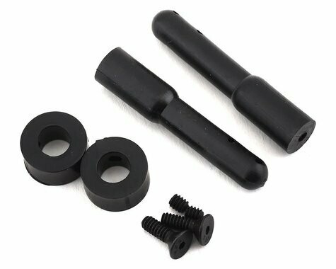 DuraTrax 1.5&quot; Nylon Body Post (Black) (2) - DTXC2615