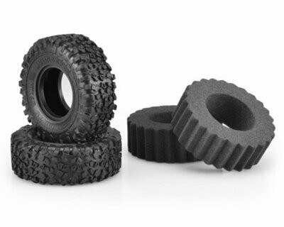 JConcepts Landmines Scale Country Class 1 1.9" Crawler Tires (2) (Green) - JCO3164-02