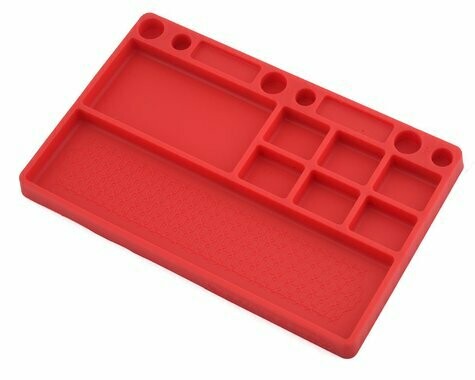 JConcepts Rubber Parts Tray (Red) - JCO2550-7