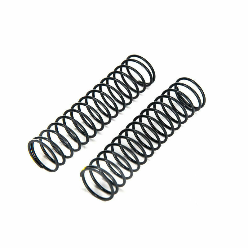 Axial Spring 13x62mm 2.5lbs in Extra Firm Yellow (2) - AXI233018