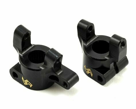 Samix SCX10 II Brass C-Hub Carrier (2) (Black) - SAMSCX2-4014