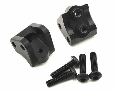 SSD RC SCX10 II Aluminum Link Mounts (Black) - SSD00159