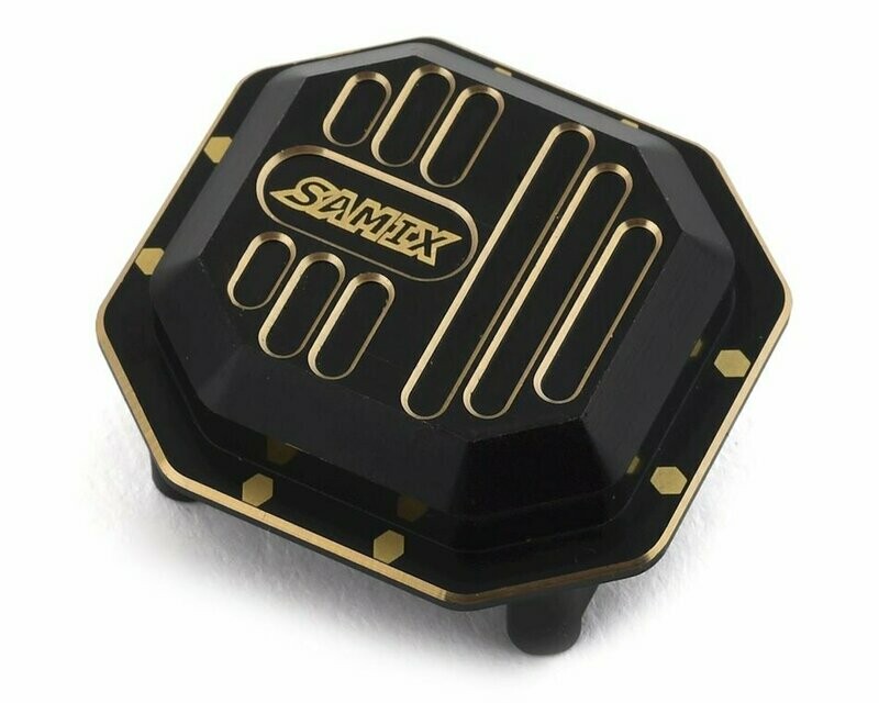 Samix Element Enduro Brass Differential Cover (Black) - SAMEND-4075