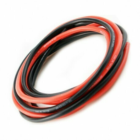 Crawl Space 14AWG Red &amp; Black Silicone Wire (3ft. each) - Crawl Space 14AWG Red &amp; Black Silicone Wire (3ft. each)