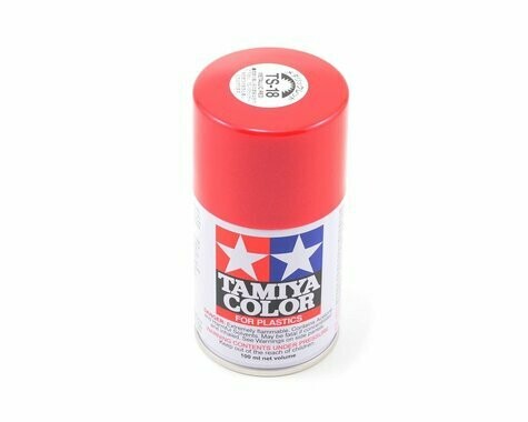 Tamiya TS-18 Metallic Red Lacquer Spray Paint (100ml) - TAM85018