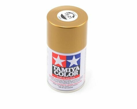 Tamiya TS-21 Gold Lacquer Spray Paint (100ml) - TAM85021