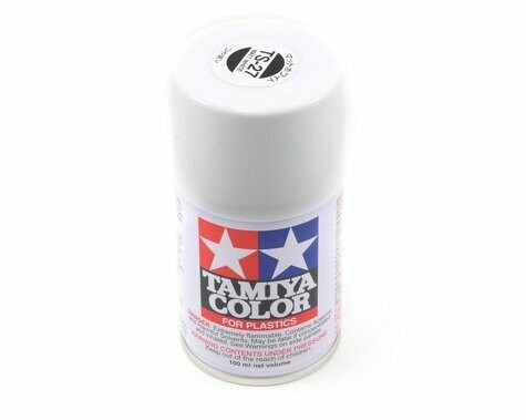 Tamiya TS-27 Matte White Lacquer Spray Paint (100ml) - TAM85027