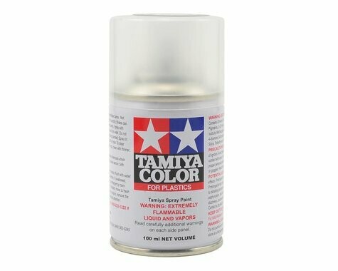Tamiya TS-80 Flat Clear Lacquer Spray Paint (100ml) - TAM85080