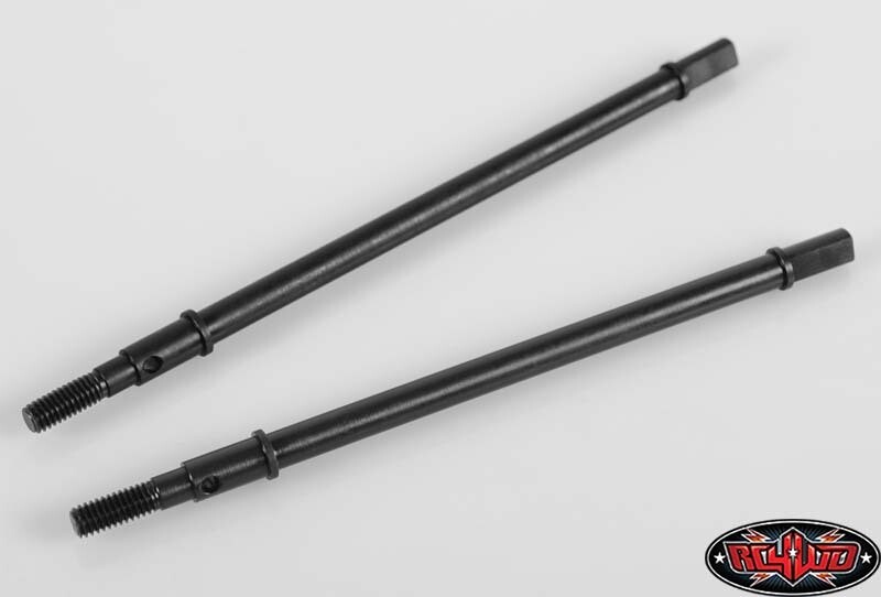 RC4WD D44 NARROW STRAIGHT REAR AXLE SHAFTS (SCX10 WIDTH) - Z-S0899