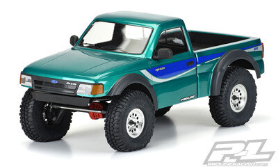 Pro-Line 1993 Ford Ranger 12.3" Crawler Body (Clear) - PRO3537-00