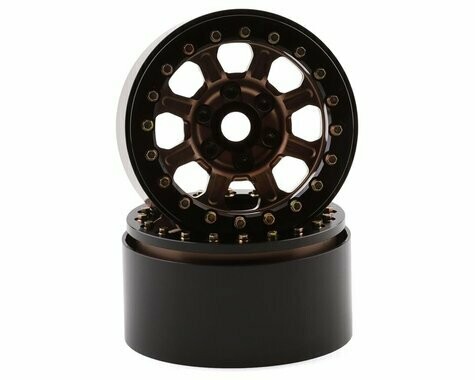 SSD RC Warrior 1.9&quot; Beadlock Crawler Wheels (Bronze) (2) - SSD00430