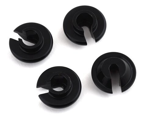 ST Racing Concepts Element Enduro Brass Lower Shock Retainers (Black) (4) - SPTSTC42080LBR